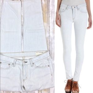 Rag & Bone | Skinny Bleach Denim Jeans